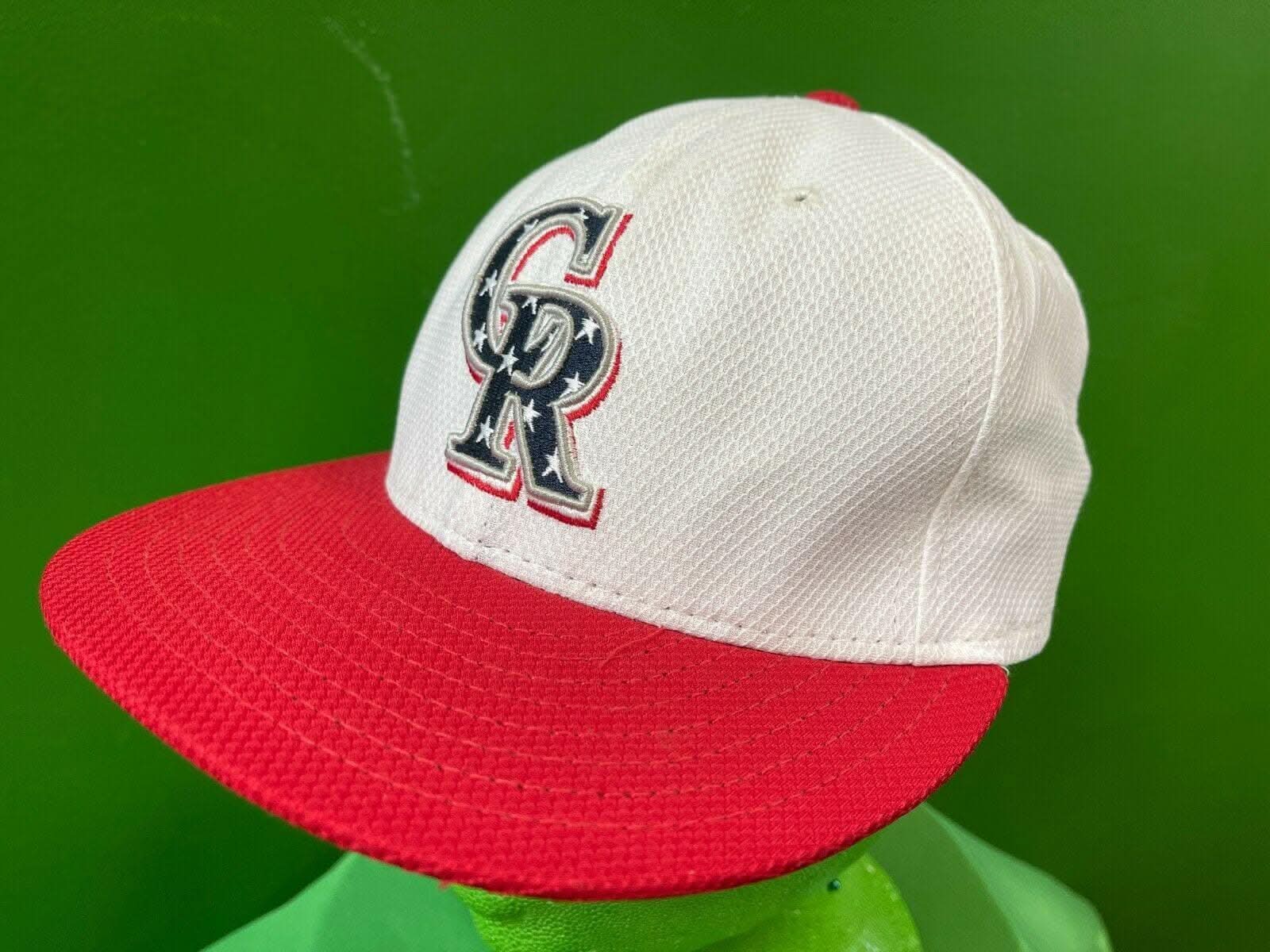 MLB Colorado Rockies New Era 59FIFTY Baseball Cap/Hat Textured Size 7