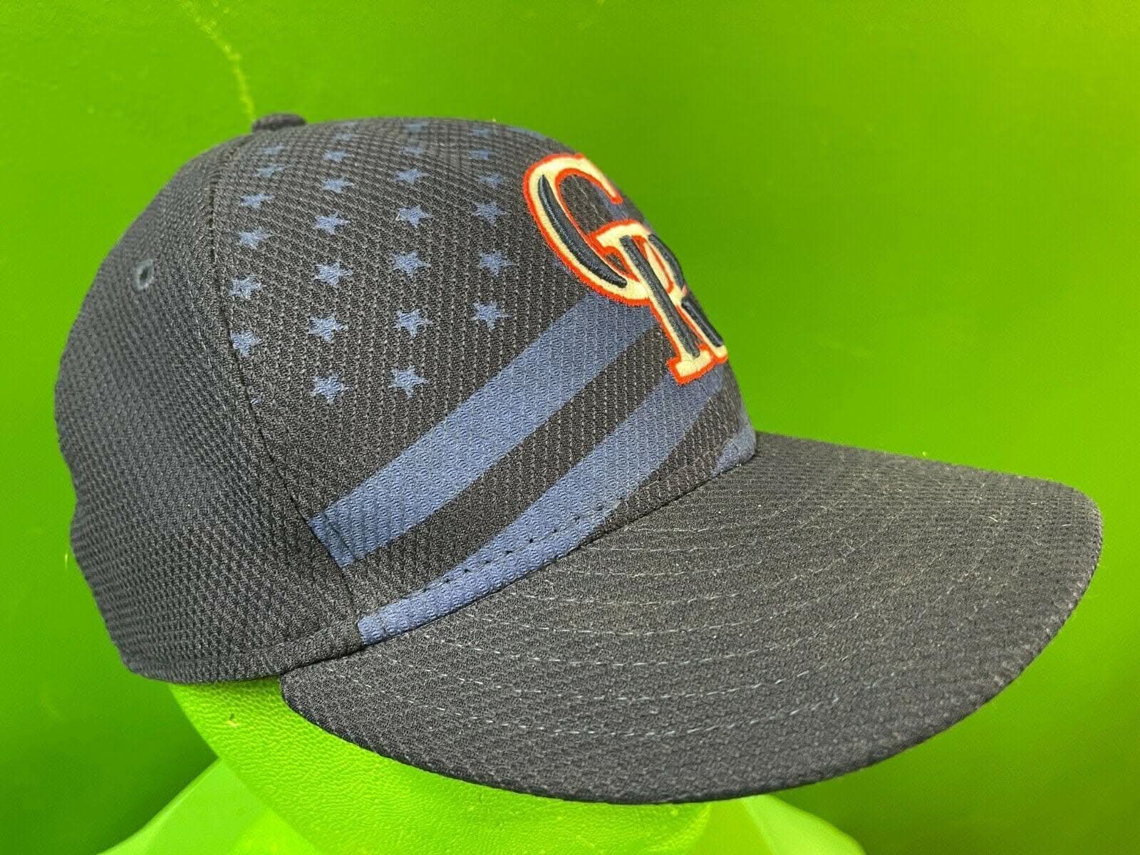 MLB Colorado Rockies New Era 59FIFTY Baseball Cap/Hat Stars-Stripes 7-1/8