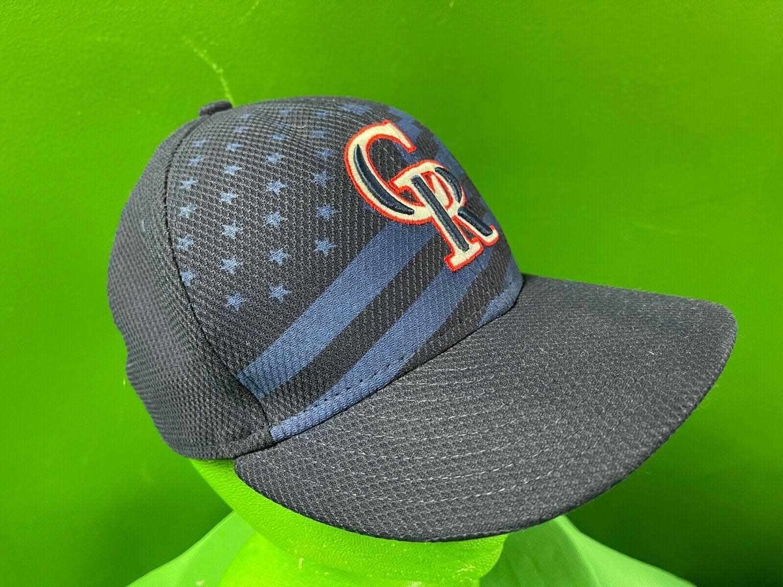 MLB Colorado Rockies New Era 59FIFTY Baseball Cap/Hat Stars-Stripes 7-1/8