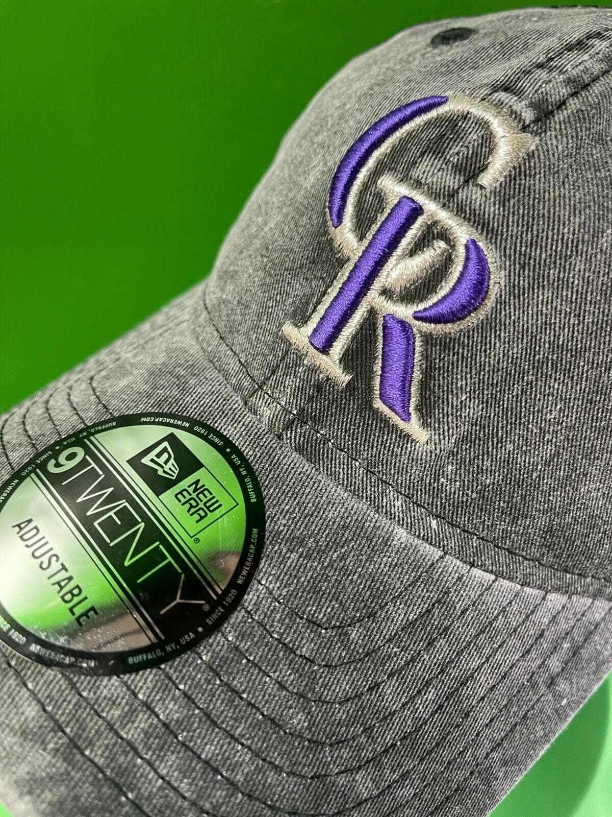 MLB Colorado Rockies New Era 9TWENTY Hat Cap Grey Weathered Snapback NWT