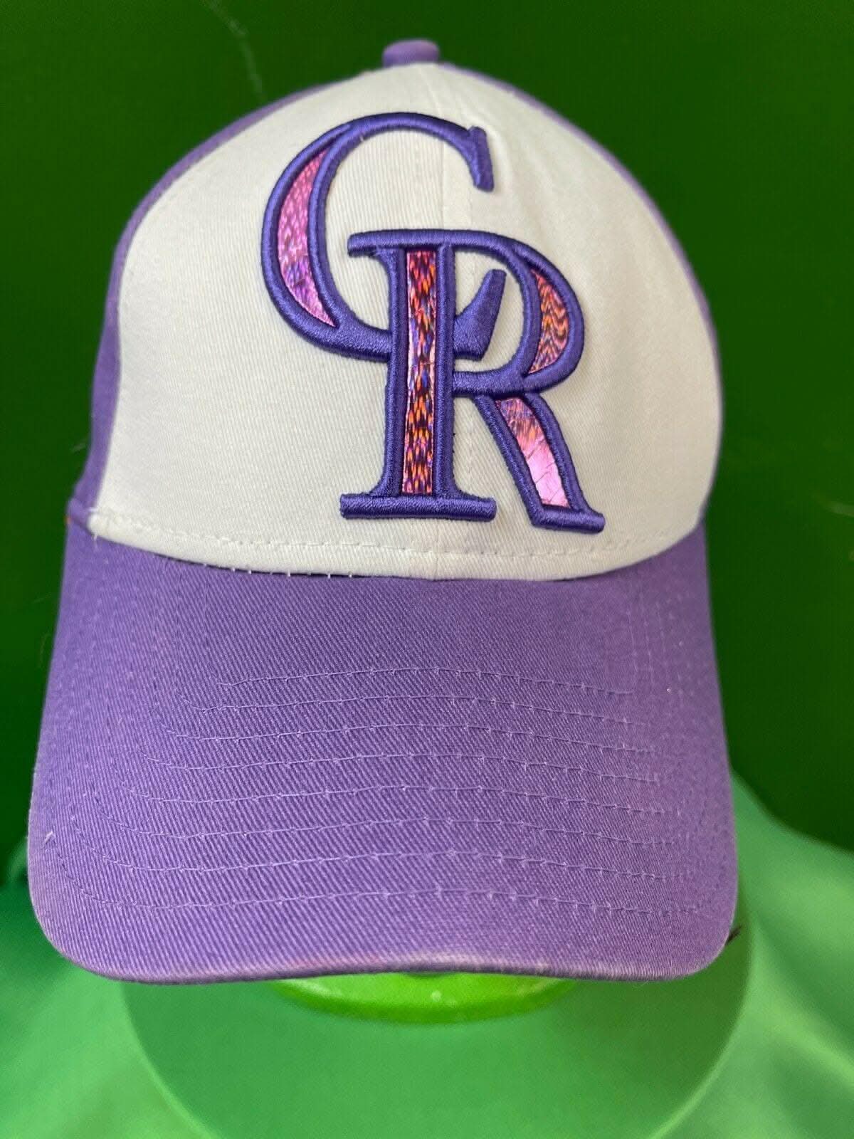 MLB Colorado Rockies New Era 9FORTY Hat Cap Purple Women's OSFA