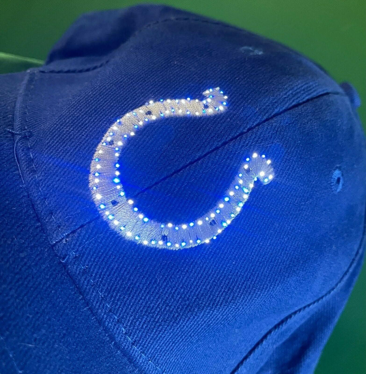 NFL Indianapolis Colts Light Up Cap Hat Cotton OSFA Strapback