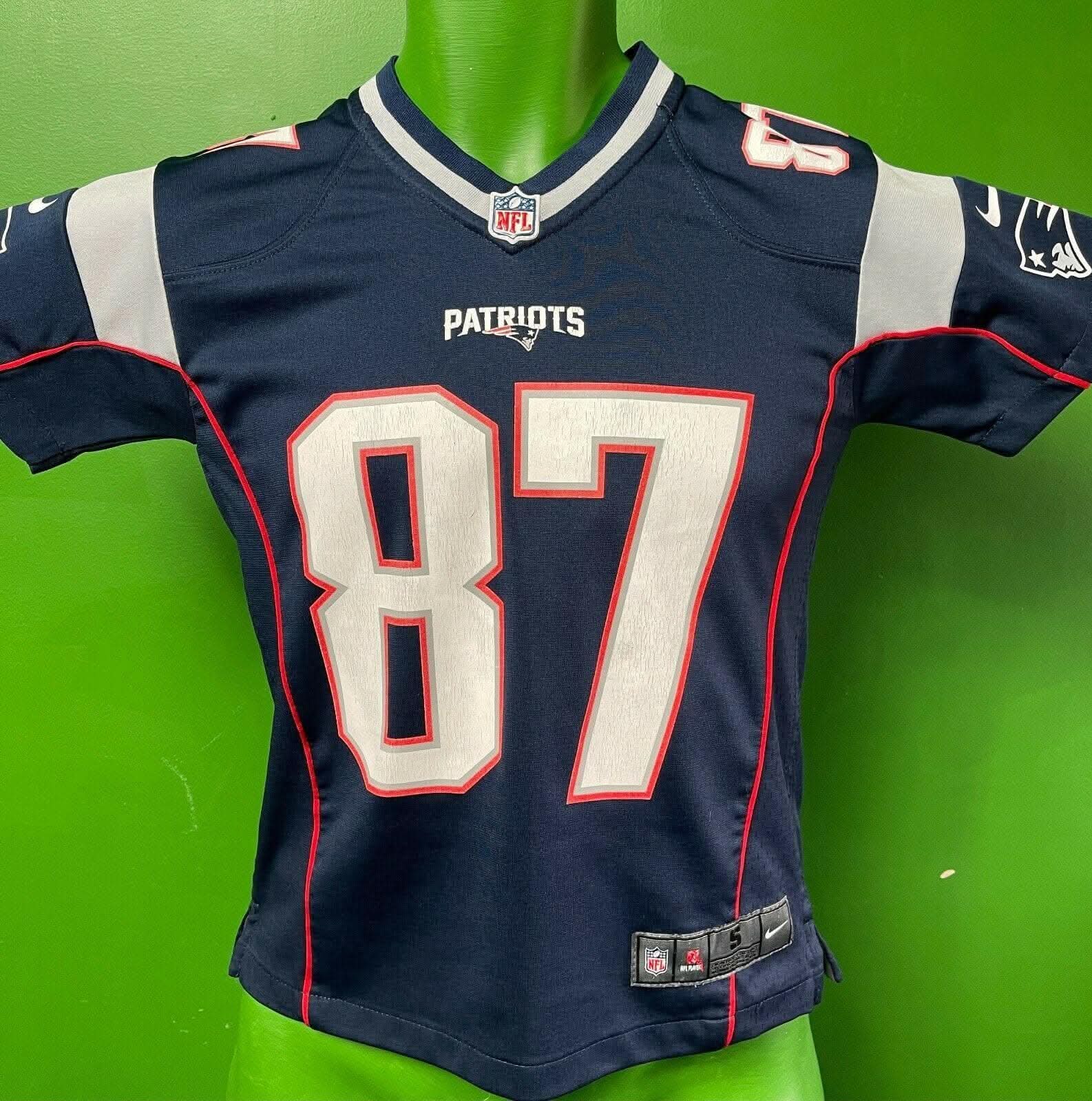 NFL New England Patriots Rob Gronkowski #87 Game Jersey Youth Small