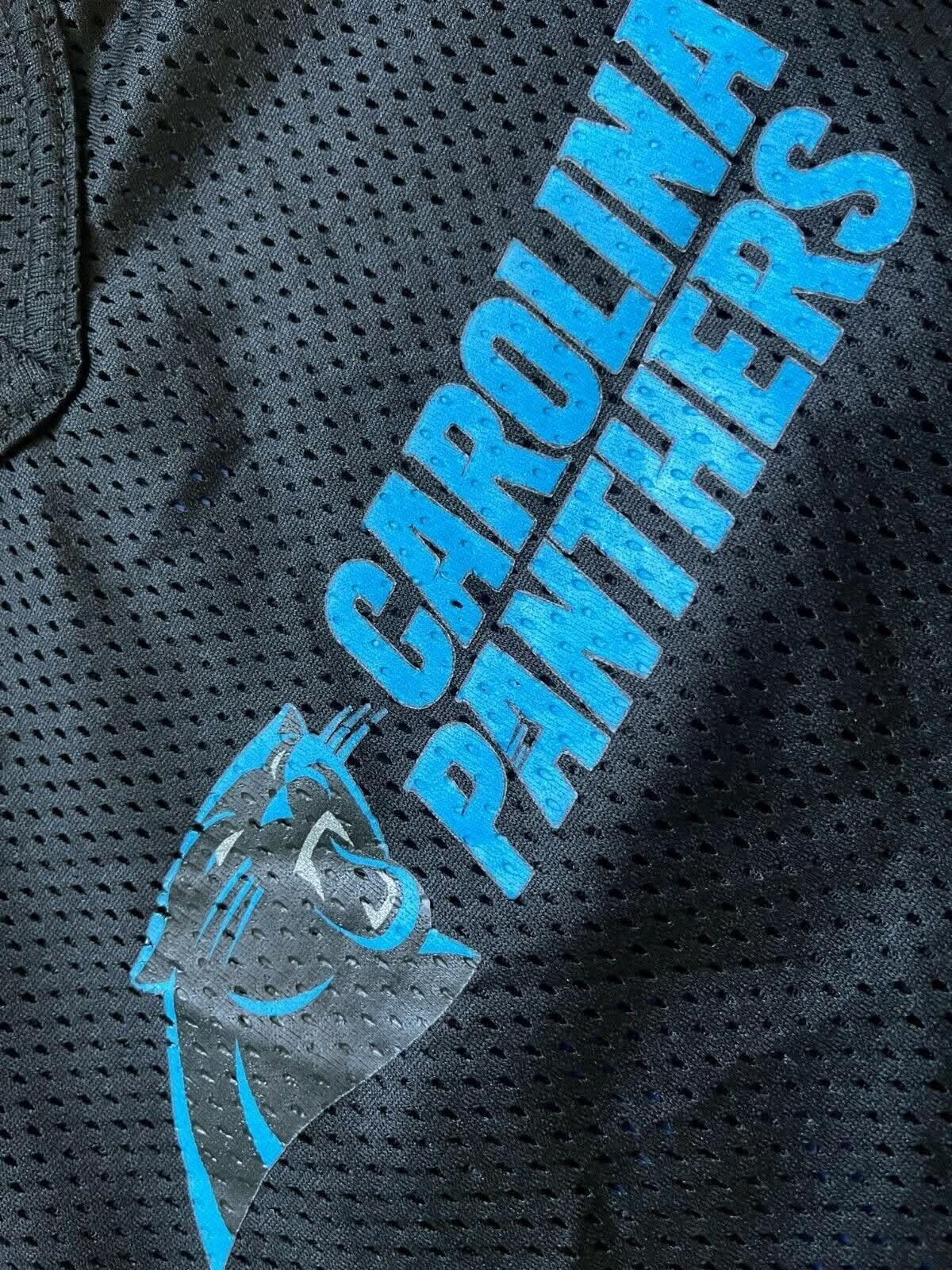 NFL Carolina Panthers Franklin Mesh Jersey Youth Medium 10-12