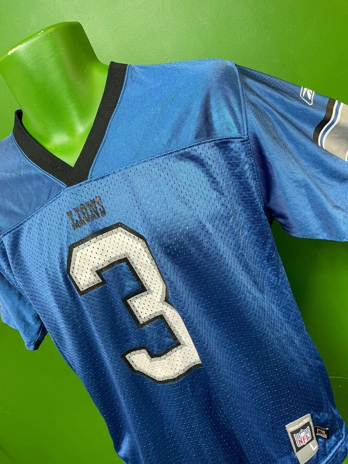 NFL Detroit Lions Joey Harrington #3 Reebok Jersey Youth Large 14-16