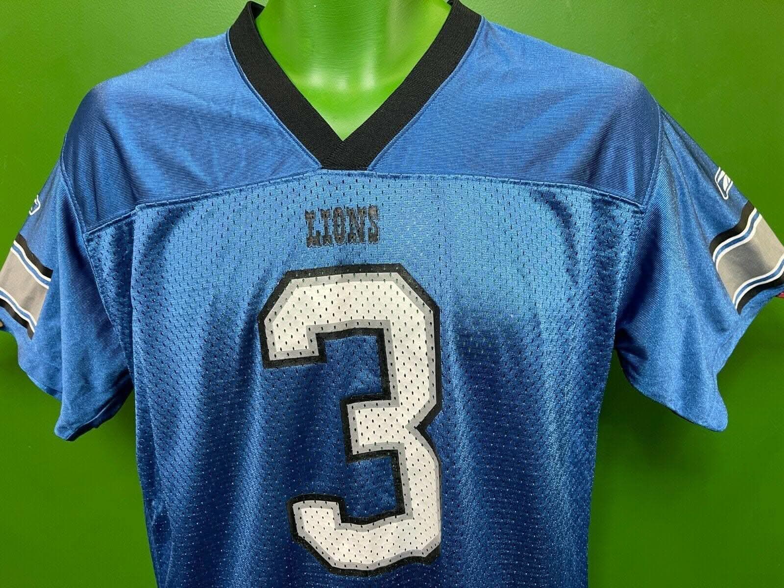 NFL Detroit Lions Joey Harrington #3 Reebok Jersey Youth Large 14-16