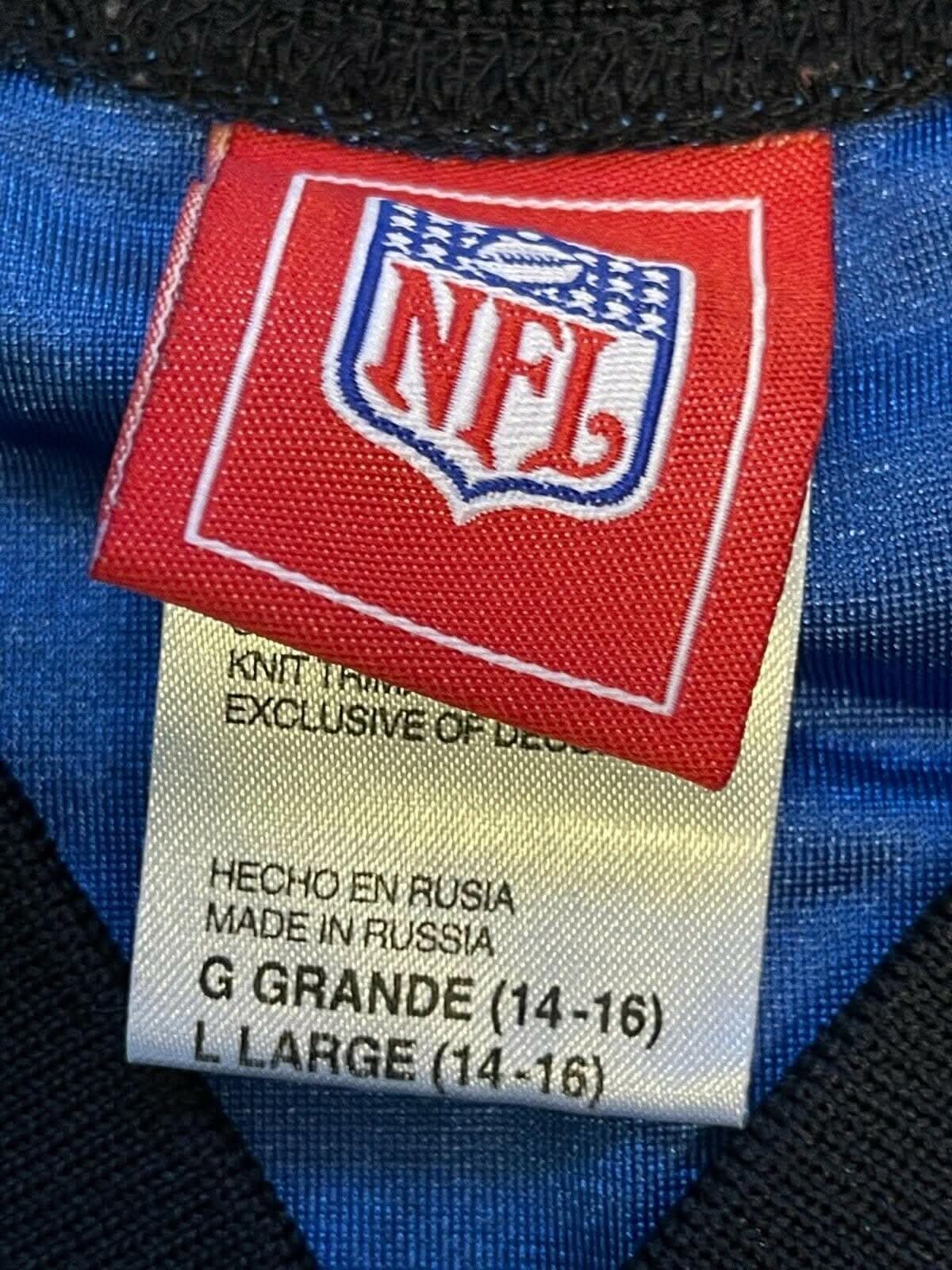 NFL Detroit Lions Joey Harrington #3 Reebok Jersey Youth Large 14-16