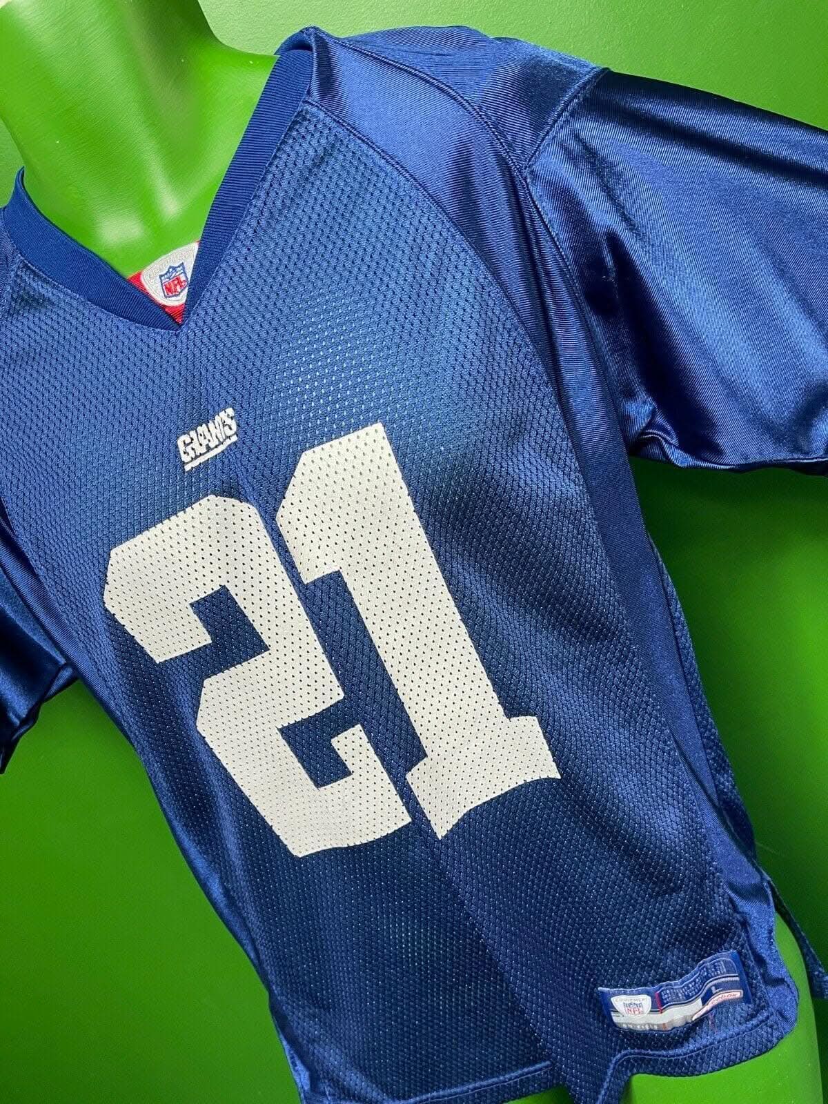 NFL New York Giants Tiki Barber #21 Reebok Jersey Youth Large 14-16