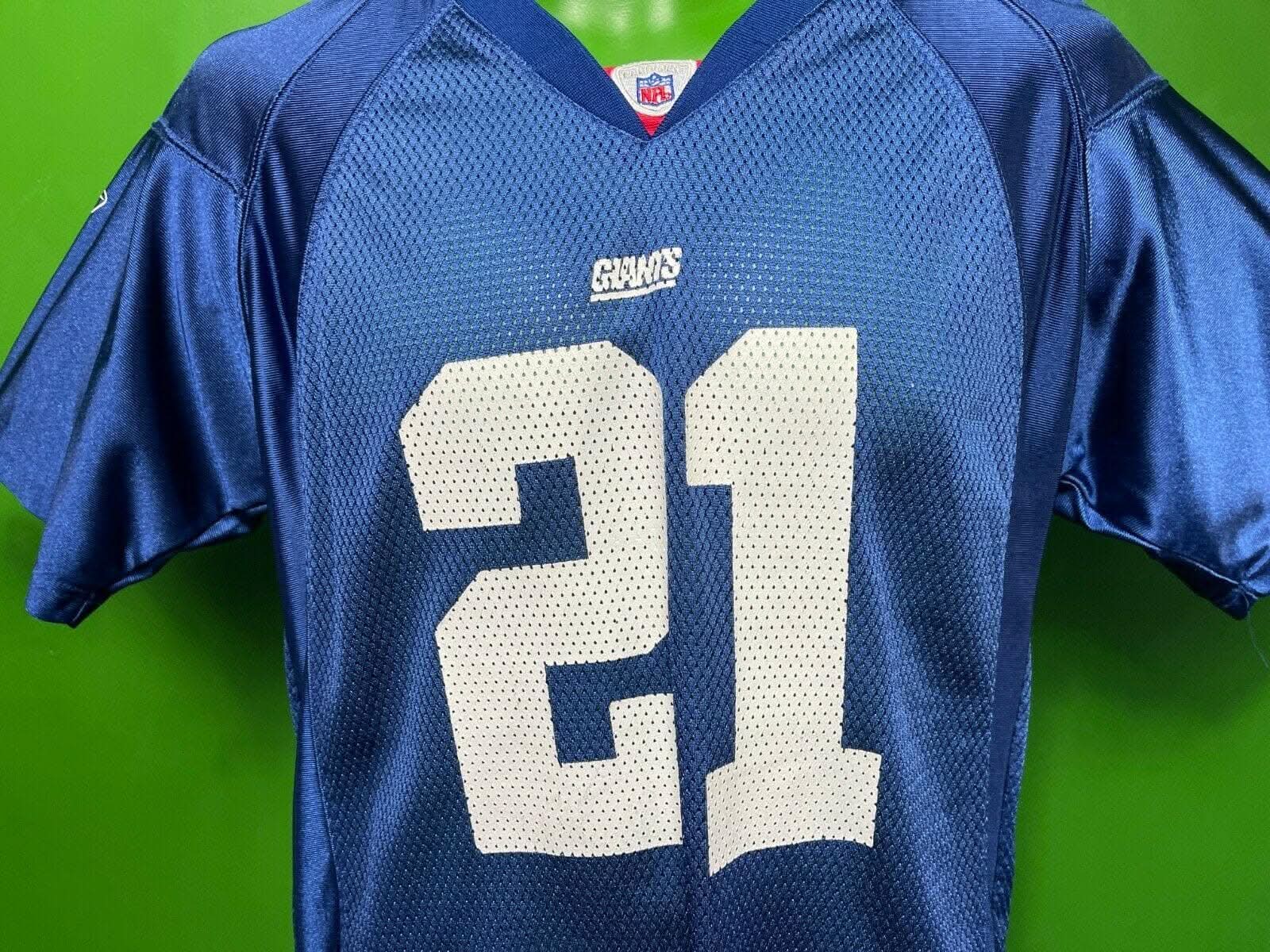 NFL New York Giants Tiki Barber #21 Reebok Jersey Youth Large 14-16