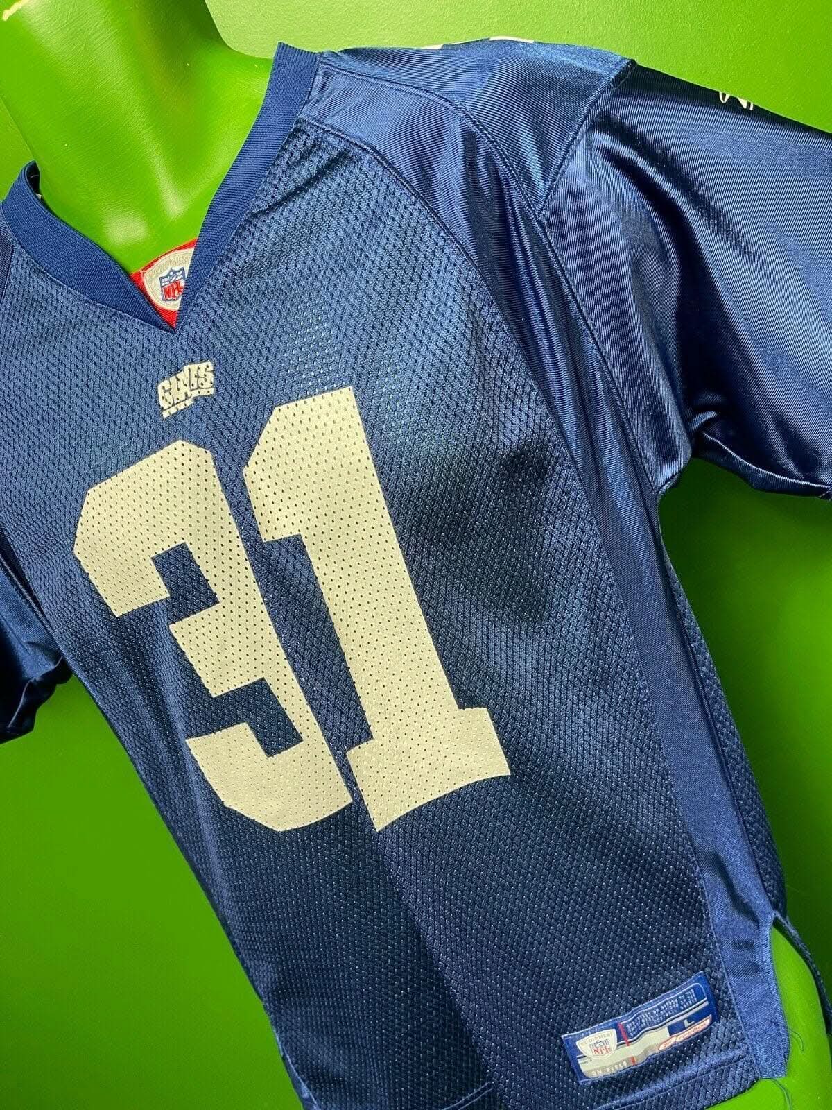 NFL New York Giants Jason Sehorn #31 Reebok Jersey Youth Large 14-16