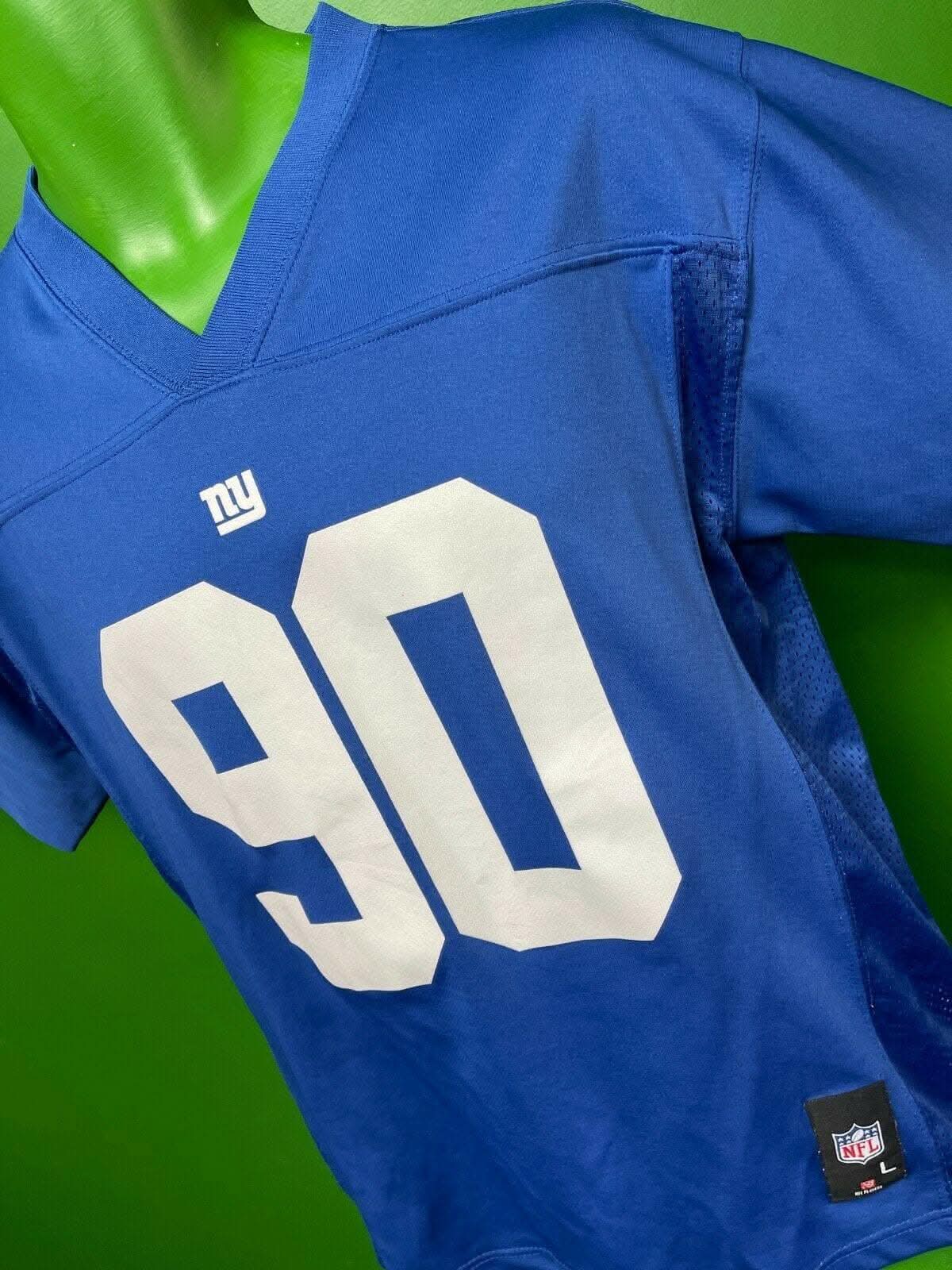NFL New York Giants Jason Pierre-Paul #90 Youth Large 14-16
