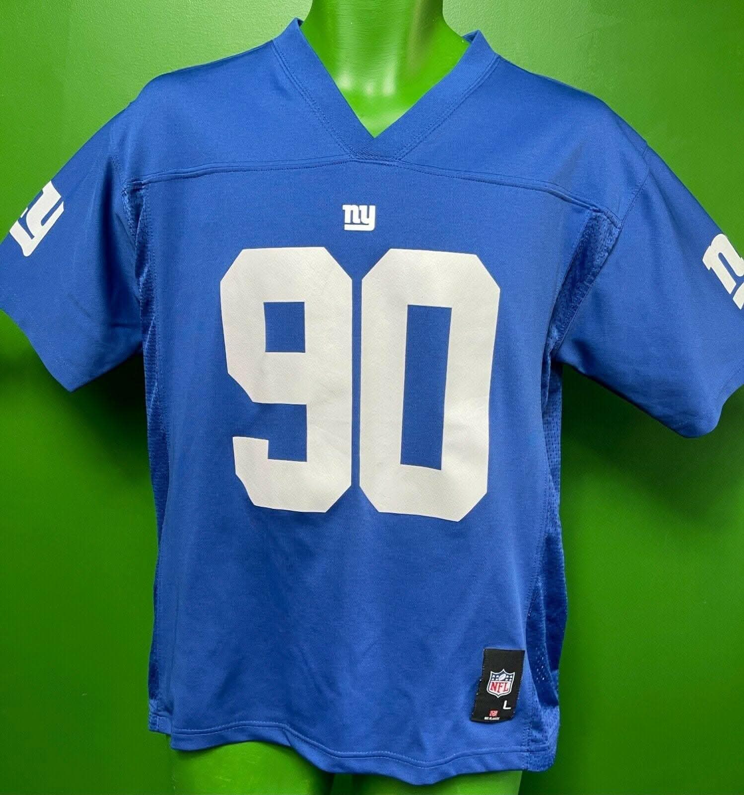 NFL New York Giants Jason Pierre-Paul #90 Youth Large 14-16