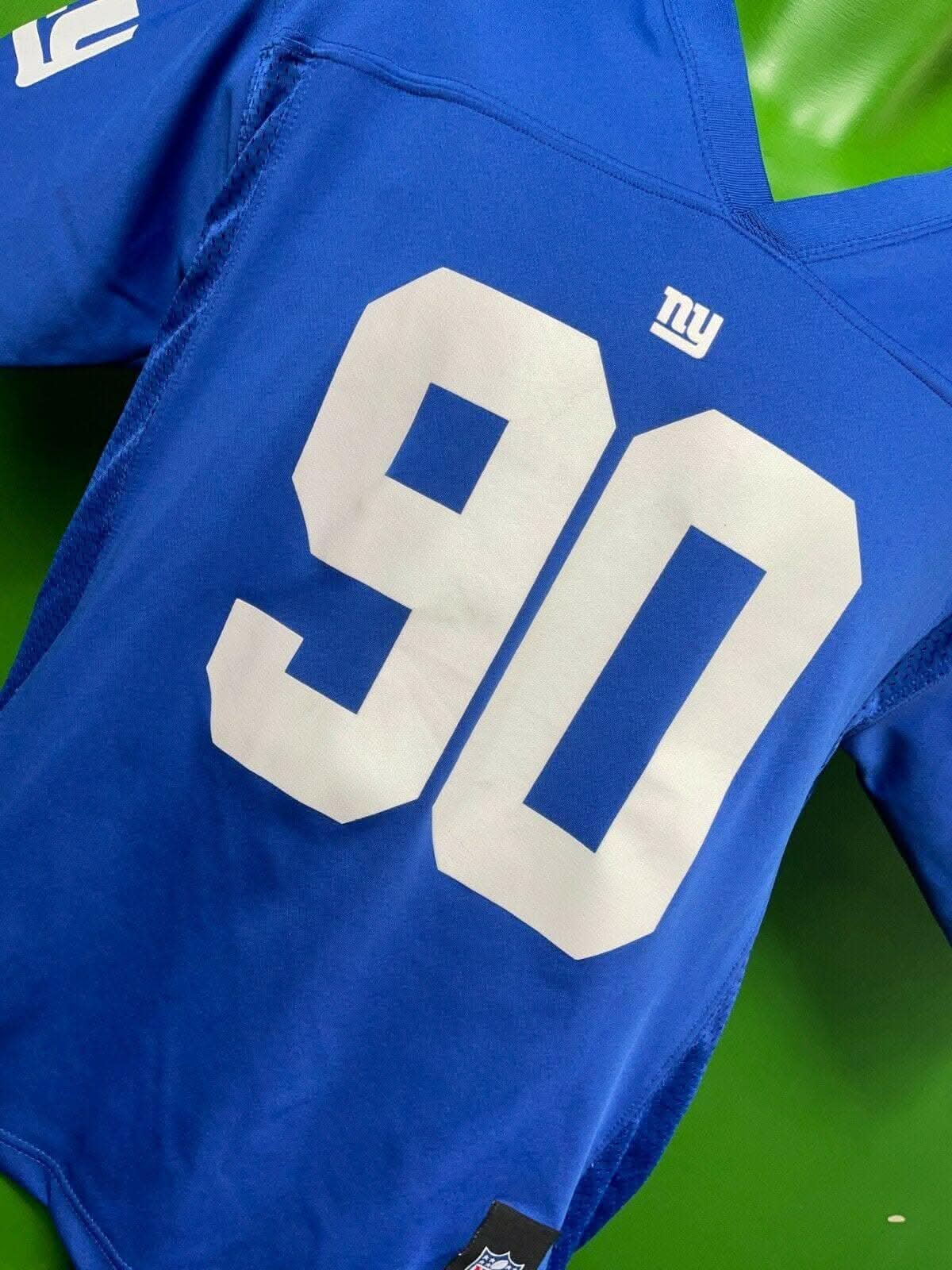 NFL New York Giants Jason Pierre-Paul #90 Youth Large 14-16