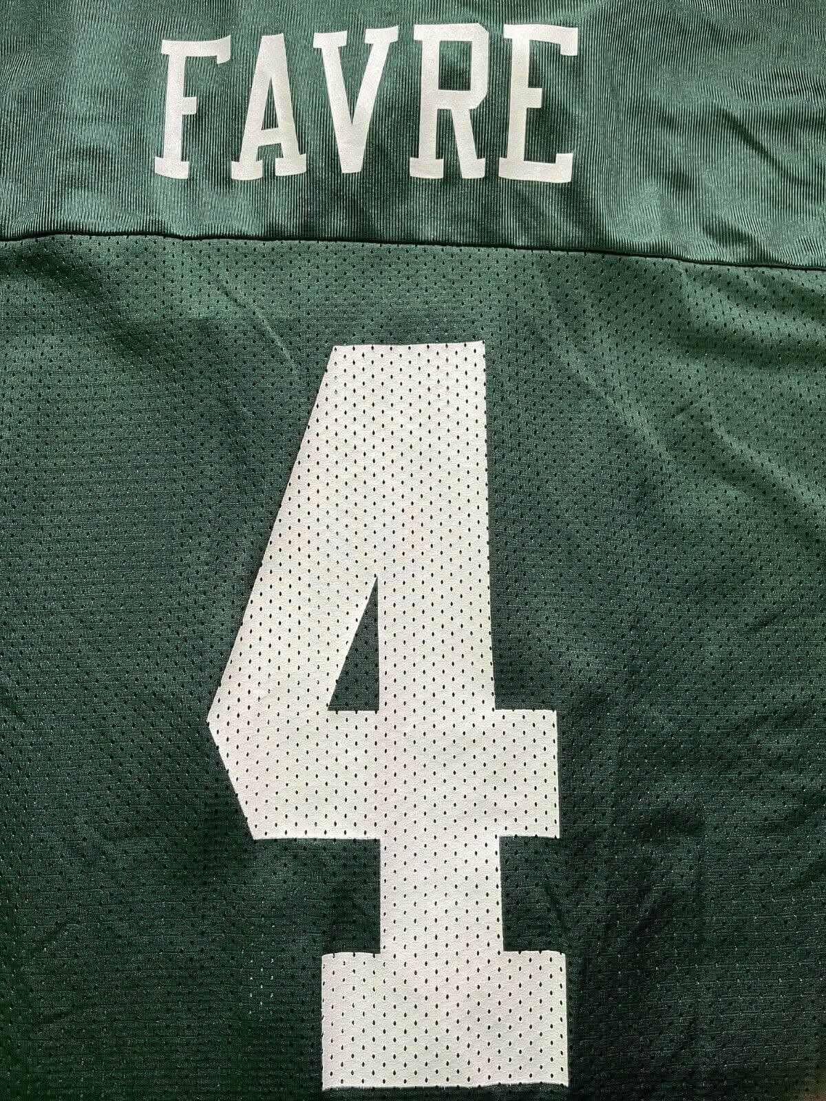 NFL New York Jets Brett Favre #4 Reebok Jersey Men's X-Large NWT