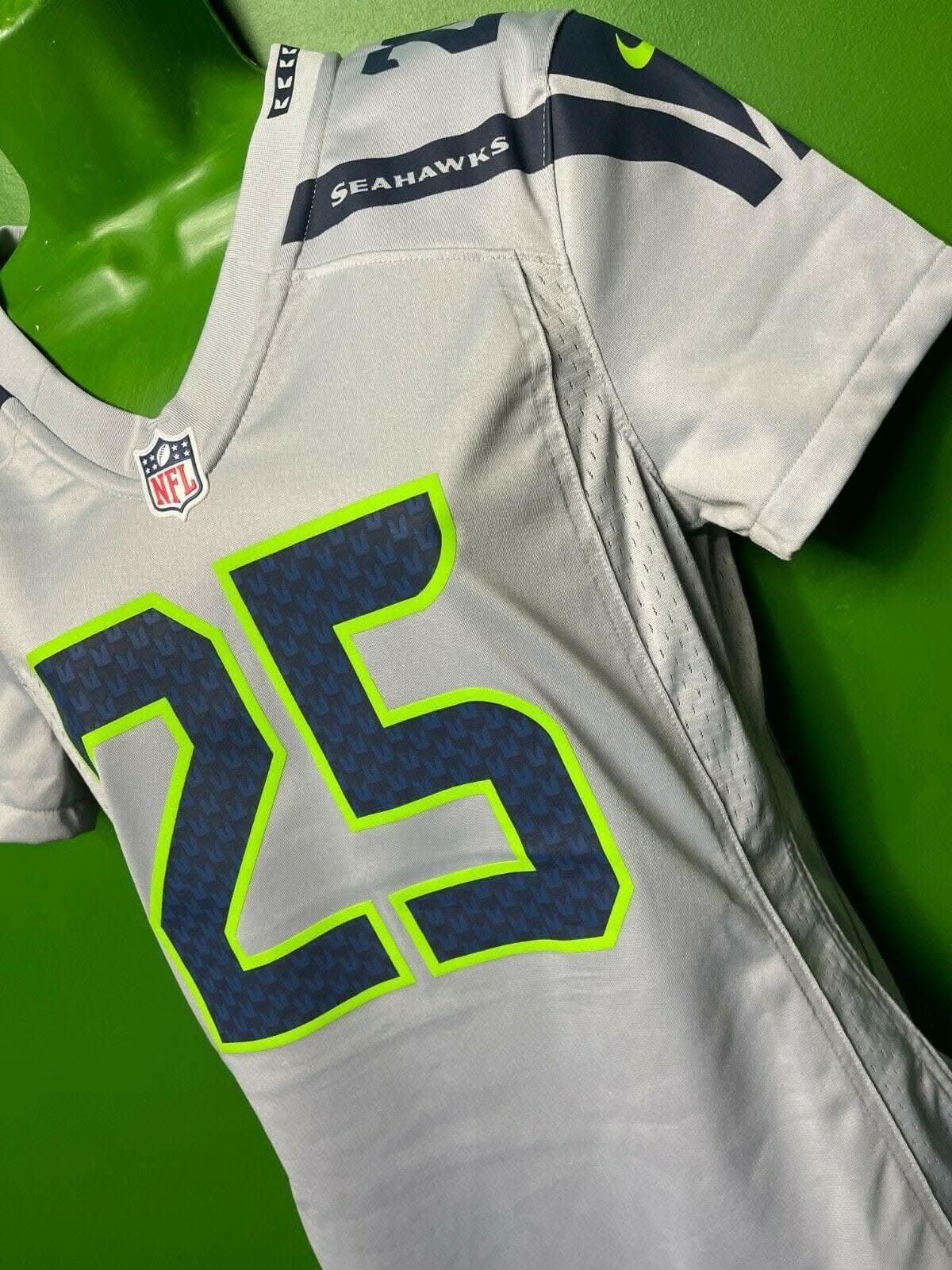 NFL Seattle Seahawks Richard Sherman #25 Game Jersey Women's Small