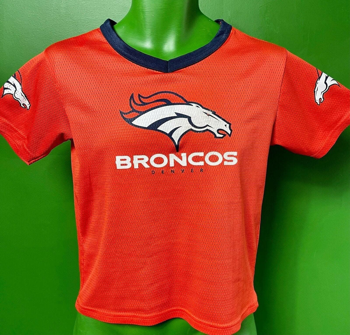 NFL Denver Broncos #88 Franklin Jersey - Top Mesh Youth Small 6-8