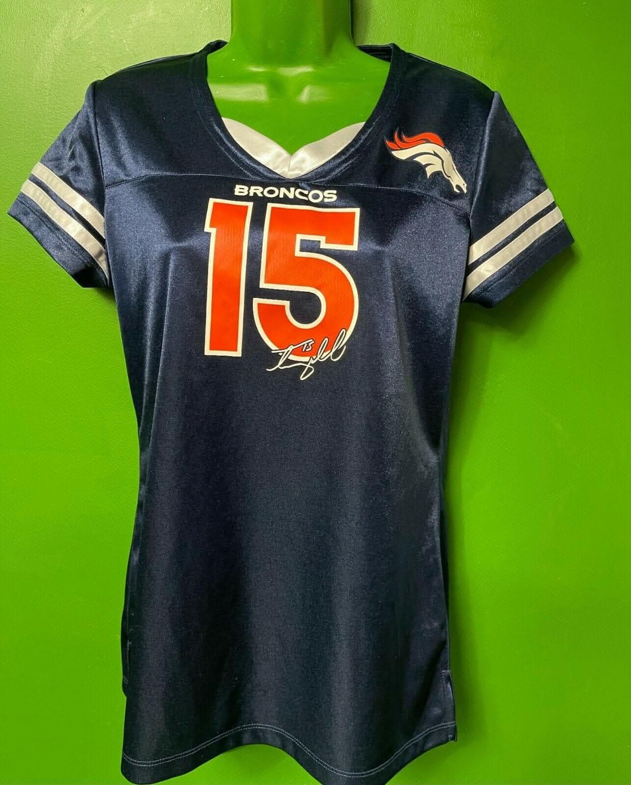 NFL Denver Broncos Tim Tebow #15 Jersey-Style Top Women's Medium