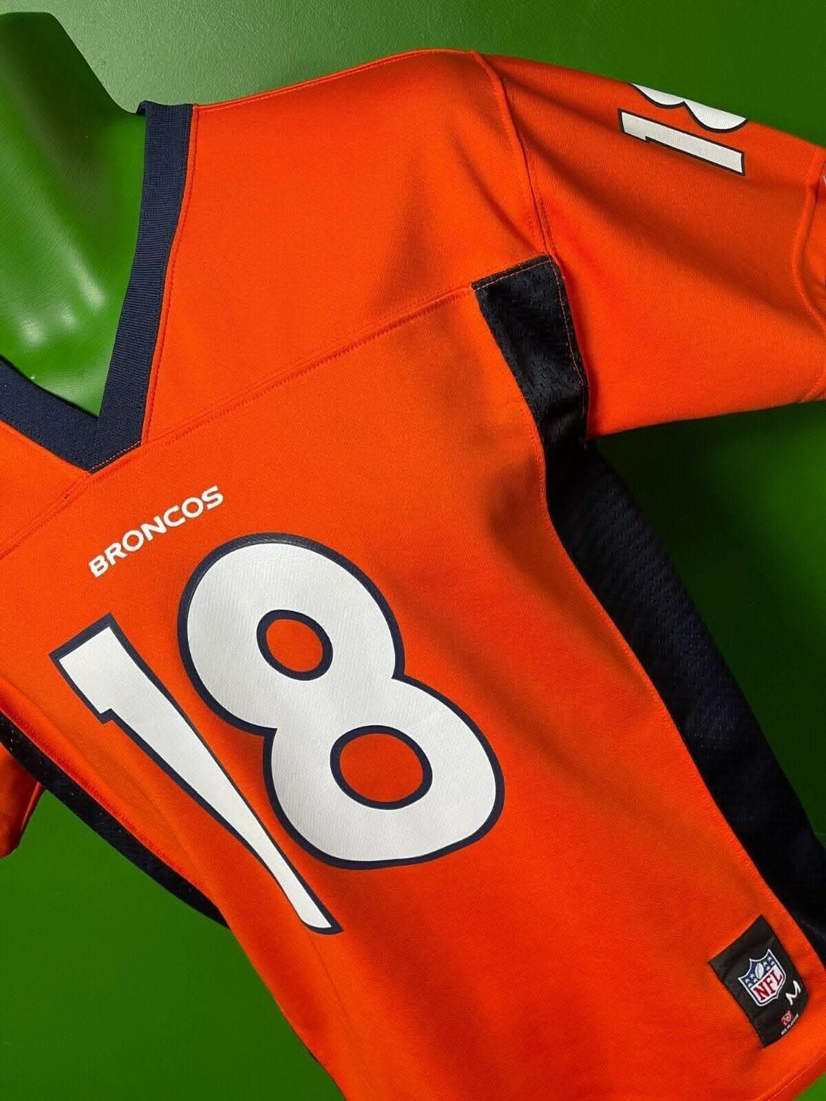 NFL Denver Broncos Peyton Manning #18 Jersey Youth Medium 10-12