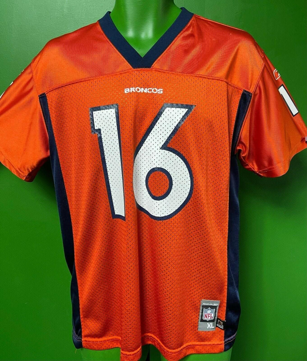 NFL Denver Broncos Jake Plummer #16 Reebok Jersey Youth X-Large 18-20