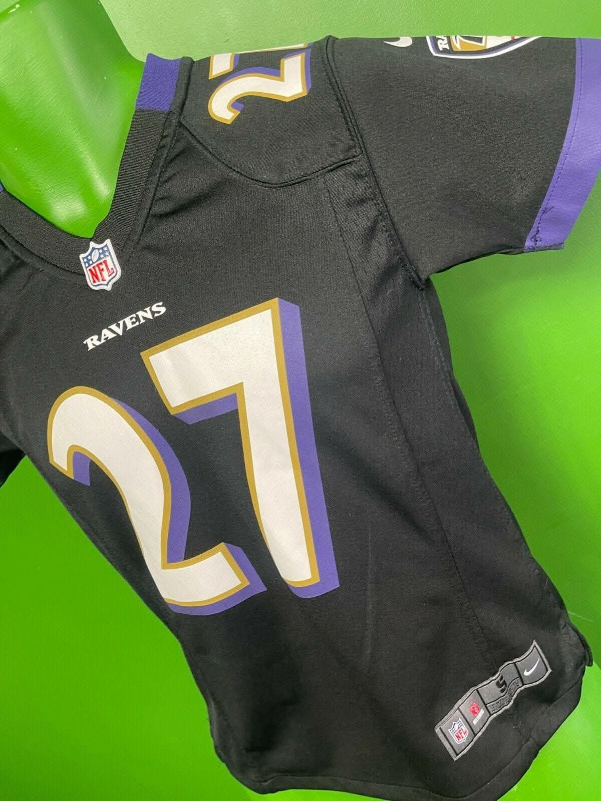 NFL Baltimore Ravens Ray Rice #27 Game Jersey Youth Small 8