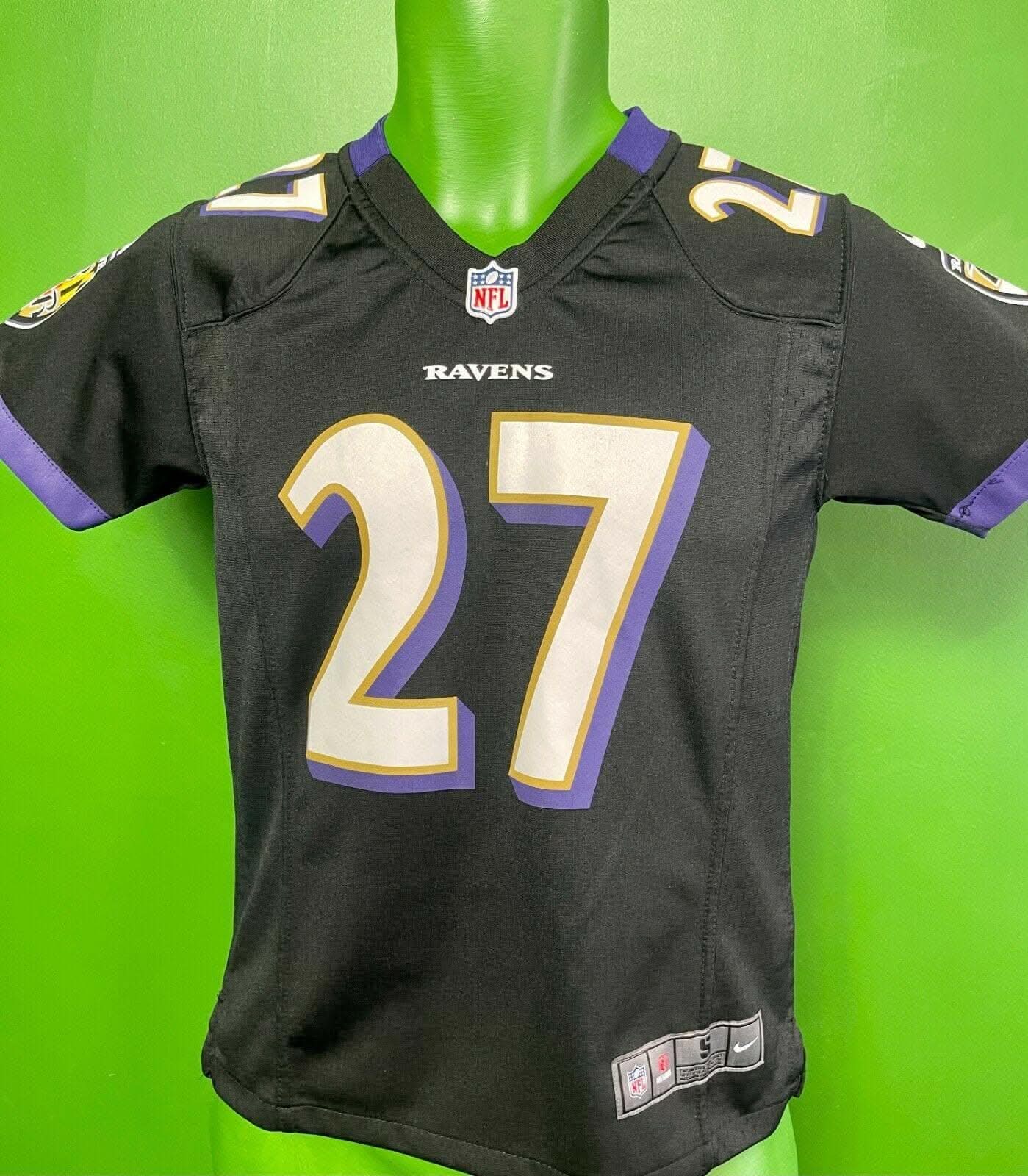 NFL Baltimore Ravens Ray Rice #27 Game Jersey Youth Small 8