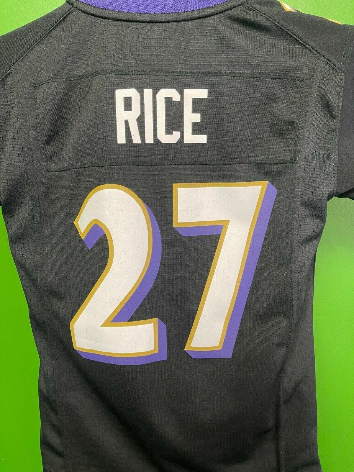 NFL Baltimore Ravens Ray Rice #27 Game Jersey Youth Small 8