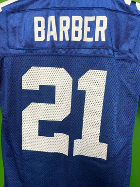 NFL New York Giants Tiki Barber #21 Reebok Jersey Youth Medium 10-12