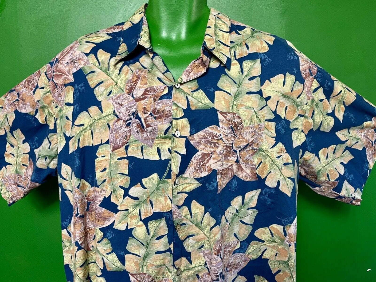 Made in Hawaii Vintage Designer Aloha Shirt Men's 2X-Large