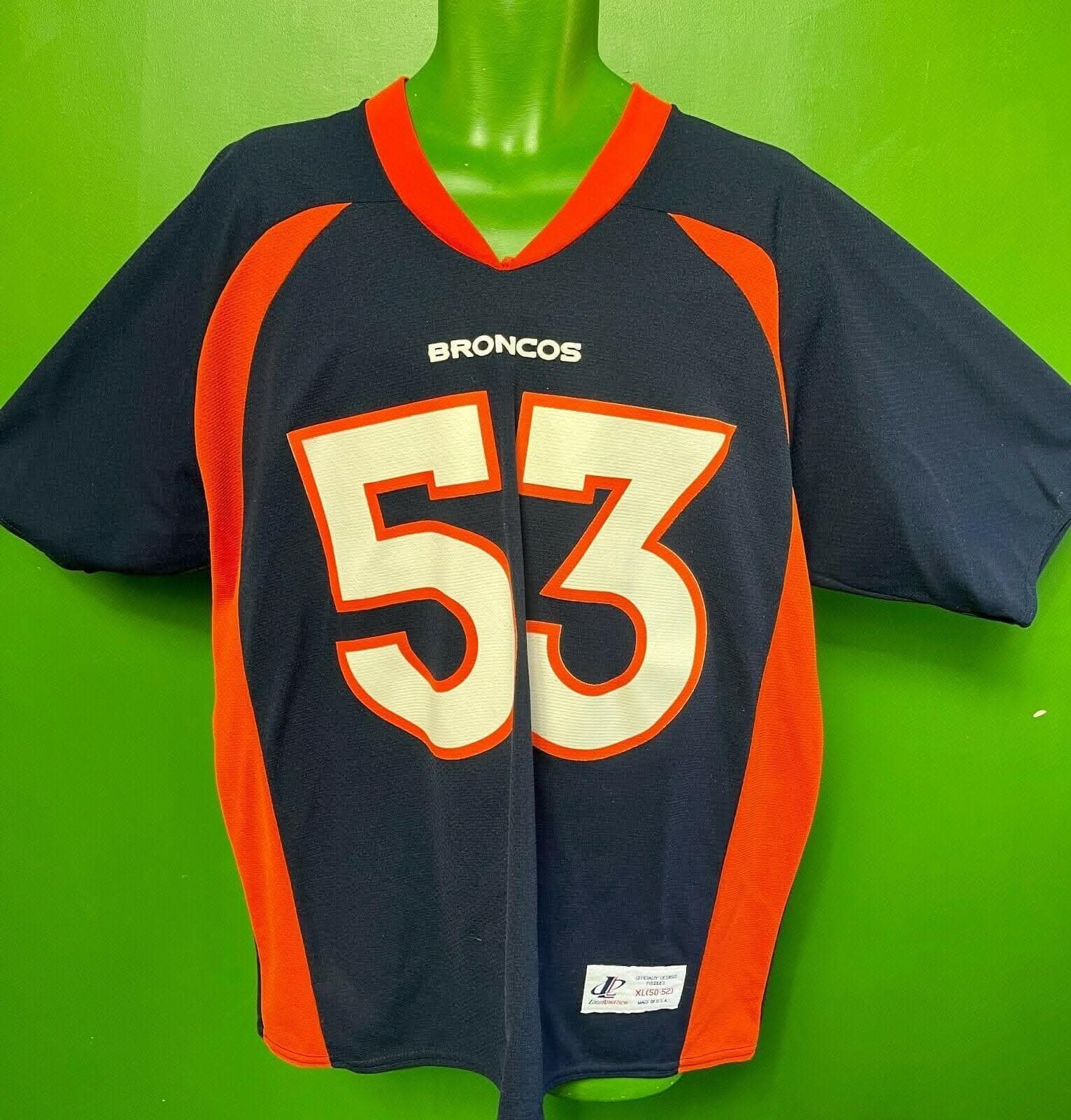 NFL Denver Broncos Romanowski #53 Vintage Logo Athletic Jersey Men's XL