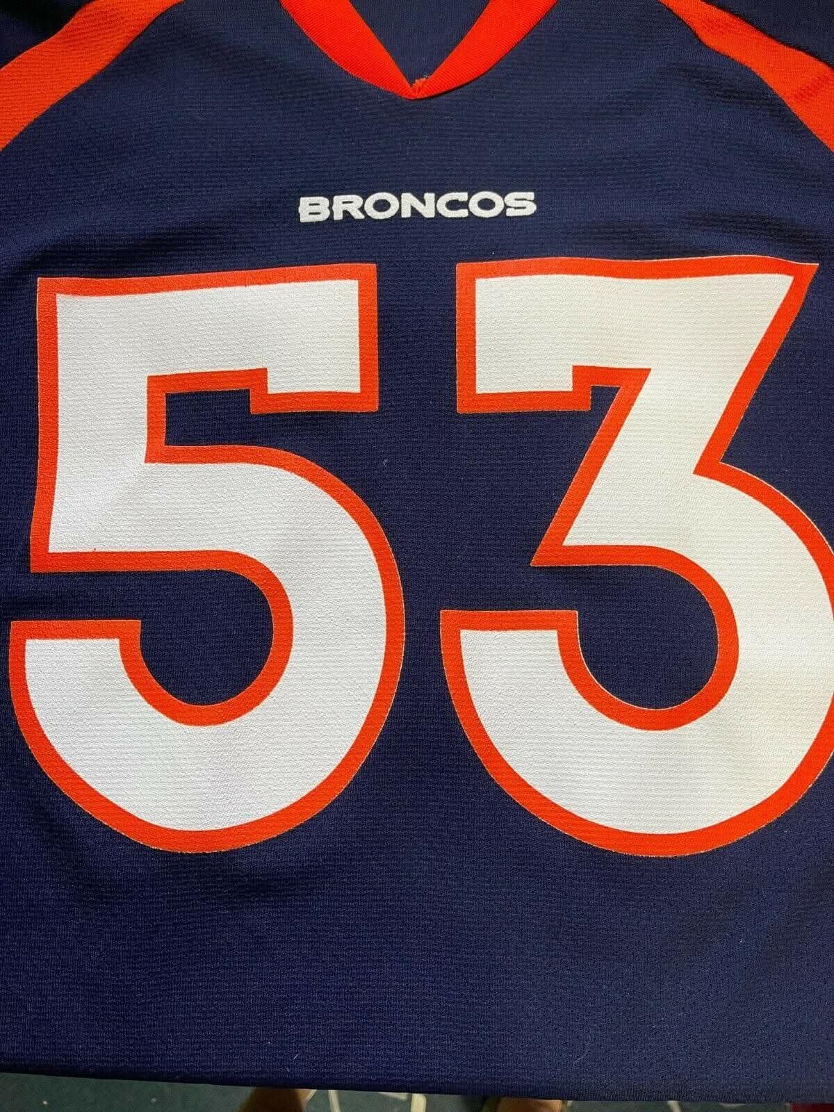 NFL Denver Broncos Romanowski #53 Vintage Logo Athletic Jersey Men's XL