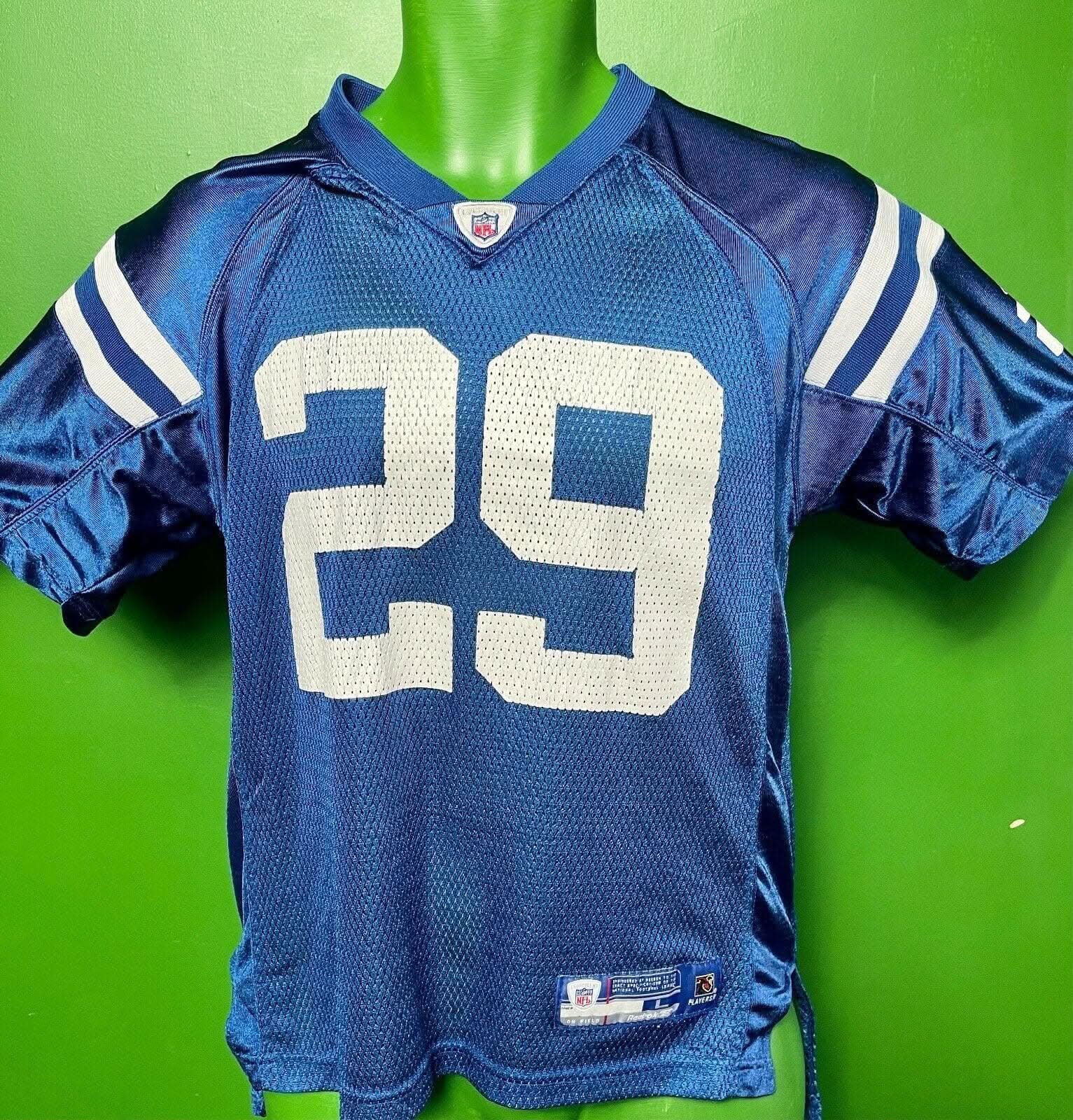 NFL Indianapolis Colts Joseph Addai #29 Reebok Jersey Youth Large 14-16