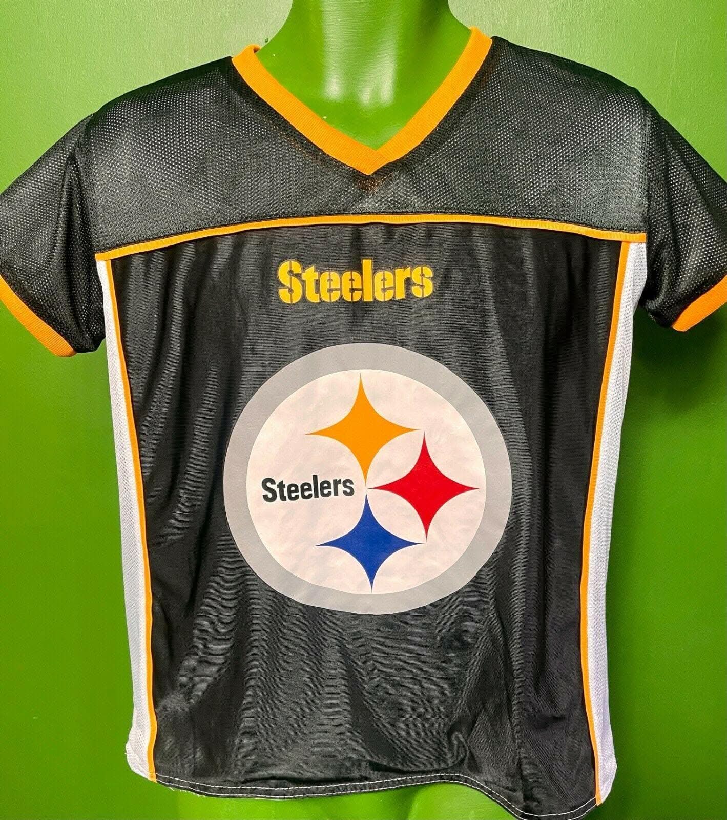 NFL Pittsburgh Steelers Flag Football Jersey Youth Large 14-16