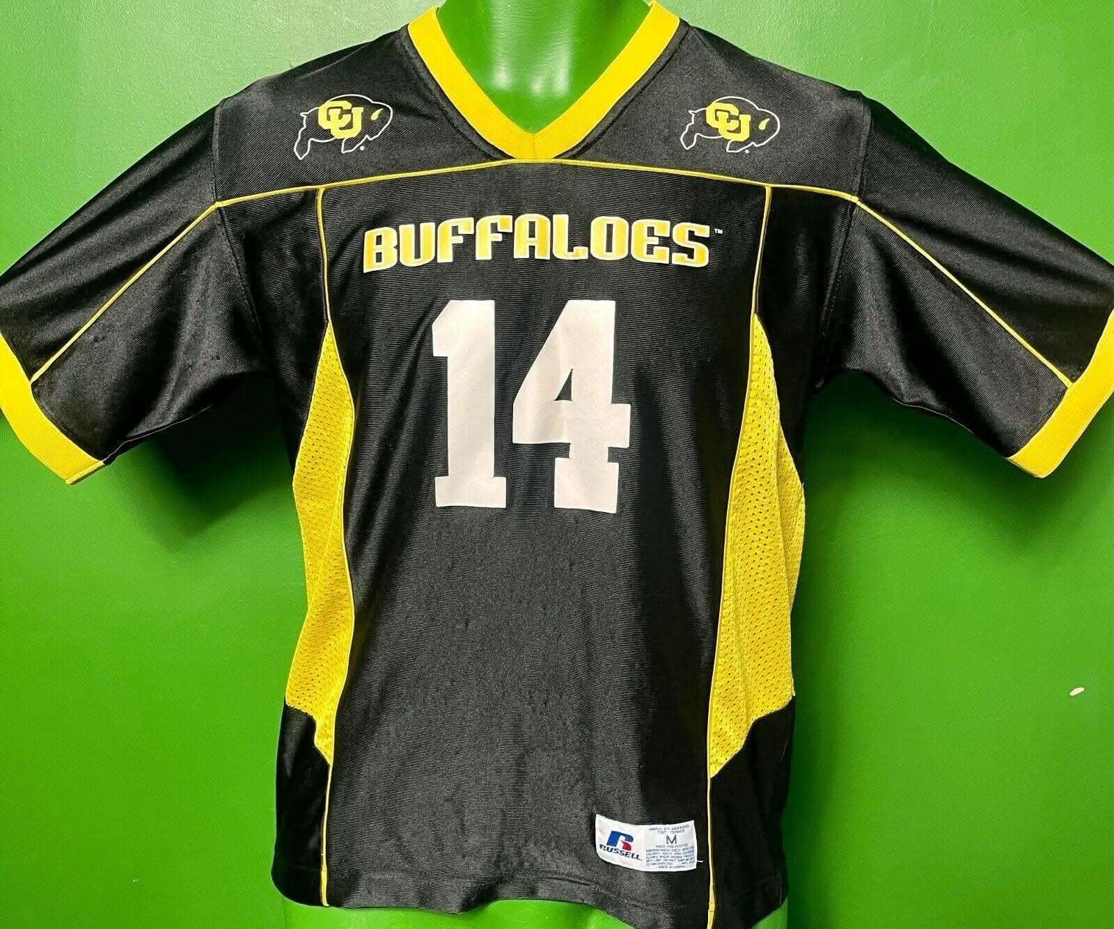 NCAA Colorado Buffaloes Russell #14 Jersey Youth Med 10-12