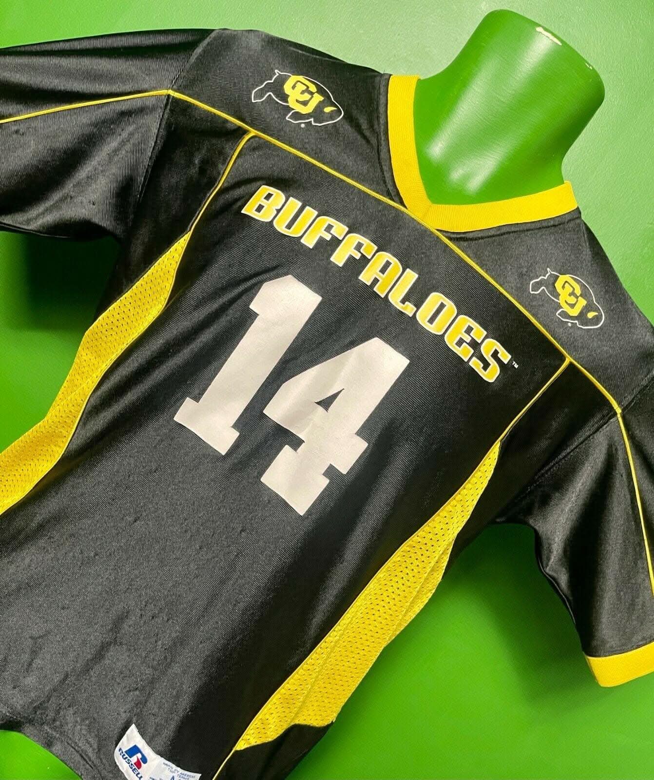 NCAA Colorado Buffaloes Russell #14 Jersey Youth Med 10-12