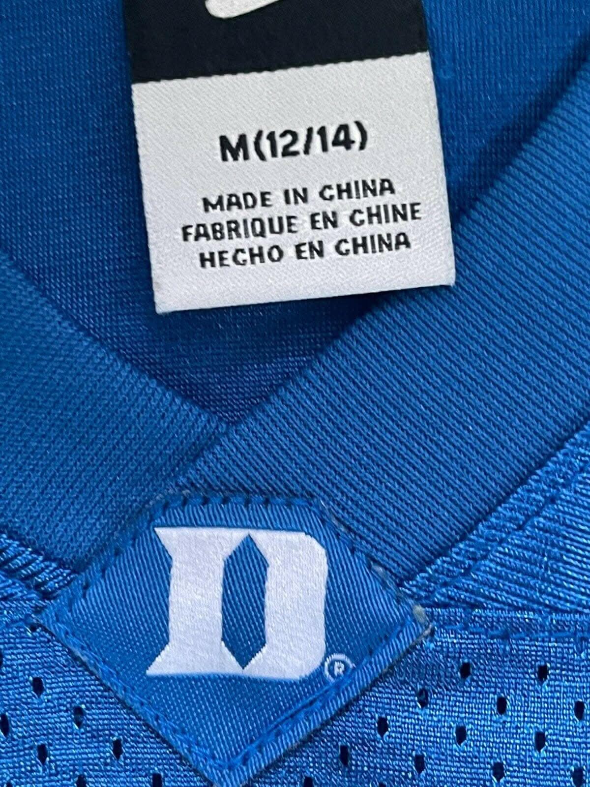 NCAA Duke Blue Devils #19 Jersey Youth Medium 12-14