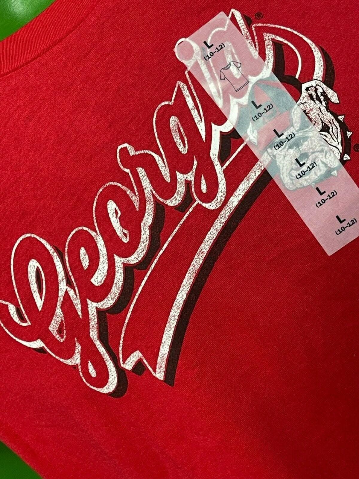 NCAA Georgia Bulldogs Knight's Apparel T-Shirt Youth Medium 10-12 NWT