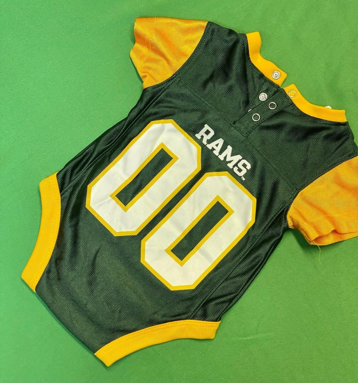 NCAA Colorado State Rams Jersey Bodysuit/Vest #00 3-6 months