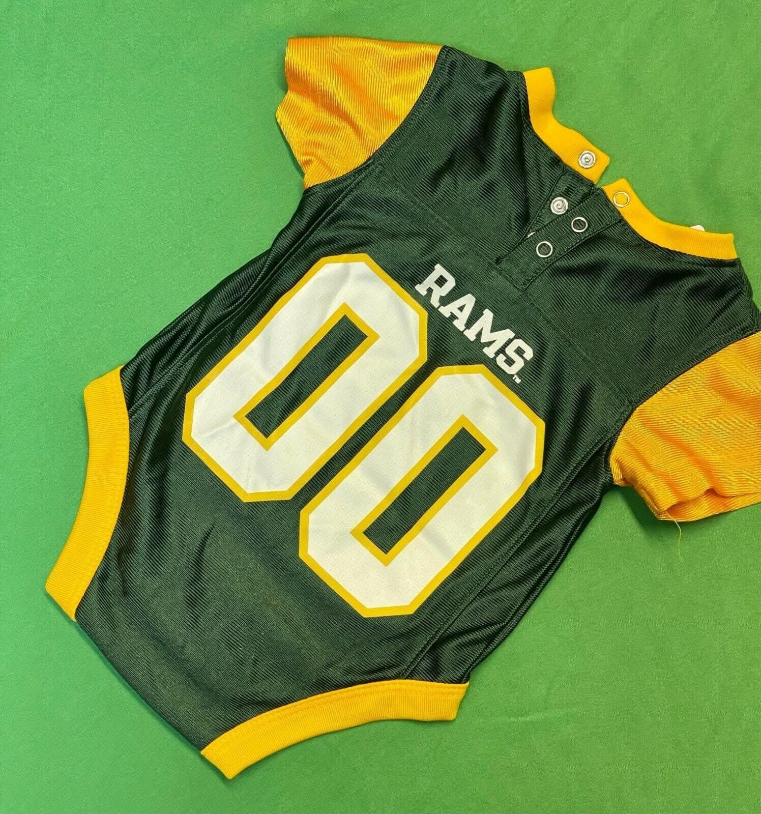 NCAA Colorado State Rams Jersey Bodysuit/Vest #00 3-6 months