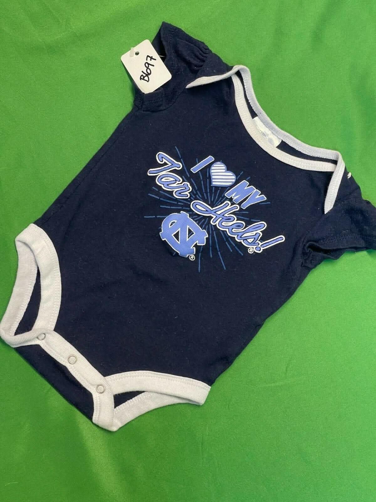NCAA North Carolina Tar Heels Bodysuit/Vest 3-6 months
