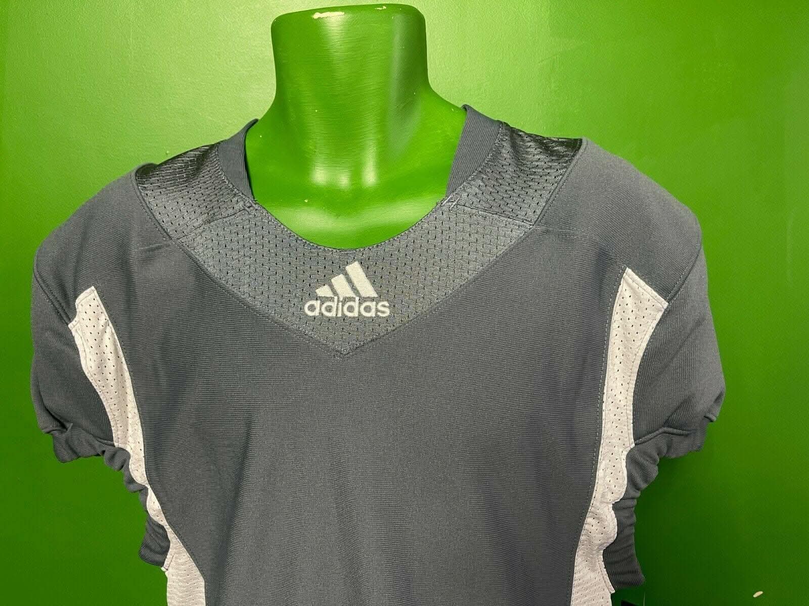American Football Adidas Techfit Grey Hyped Jersey Men's X-Large NWT