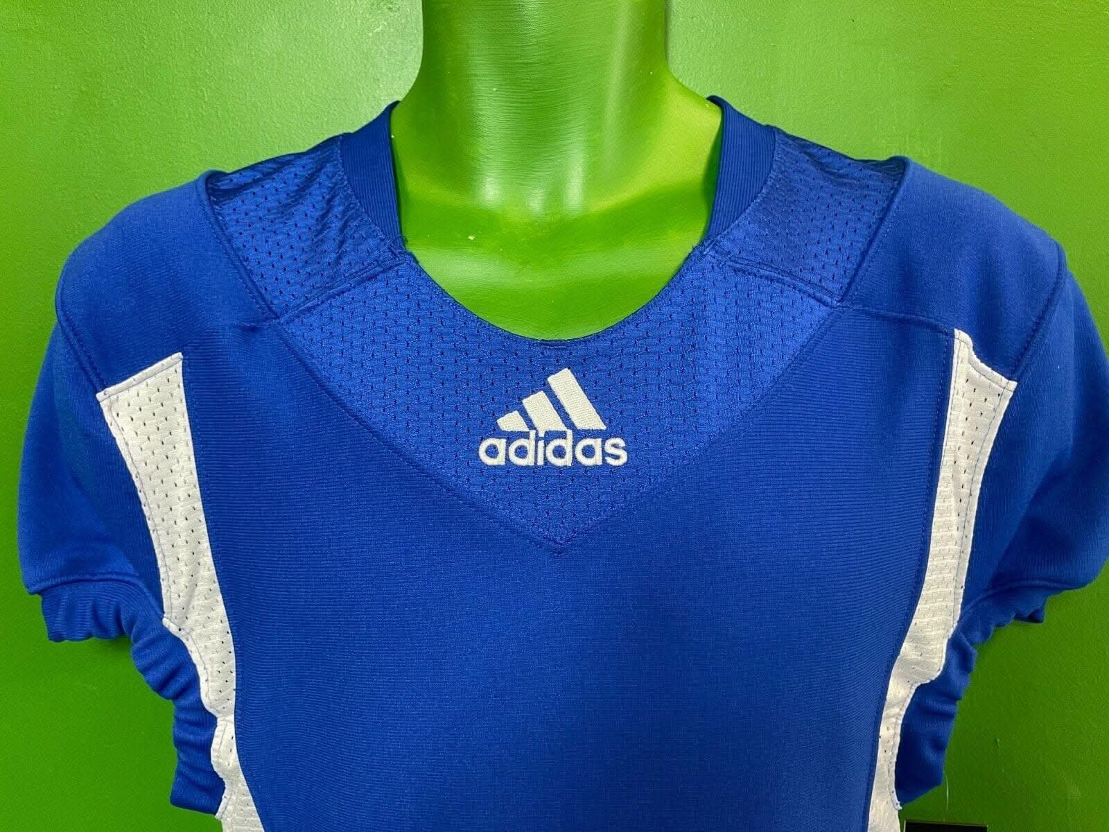 American Football Adidas Techfit Blue Hyped Jersey Men's Small NWT