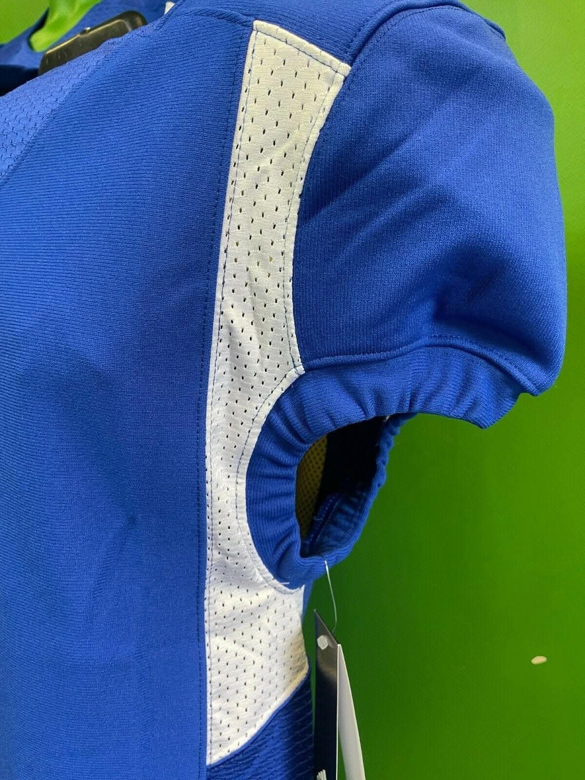 American Football Adidas Techfit Blue Hyped Jersey Men's Small NWT