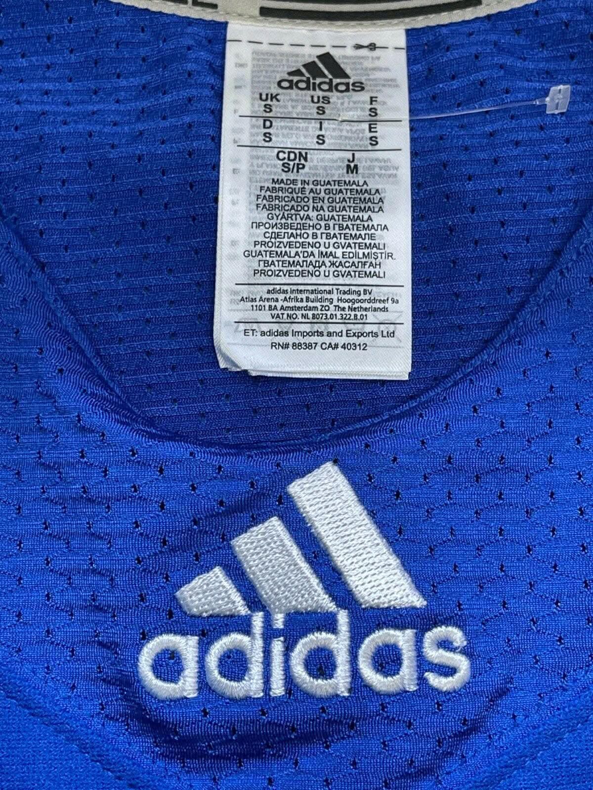 American Football Adidas Techfit Blue Hyped Jersey Men's Small NWT