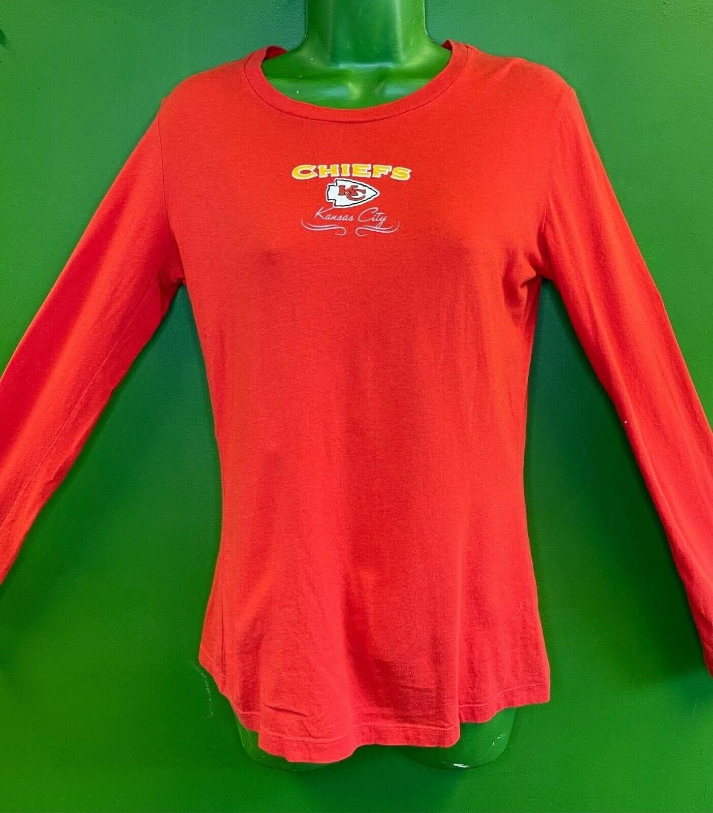 NFL Kansas City Chiefs Long-Sleeved T-Shirt Women's Medium