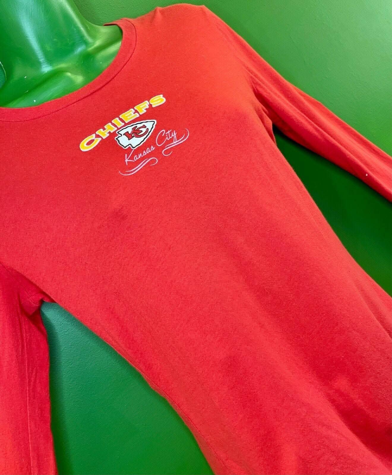 NFL Kansas City Chiefs Long-Sleeved T-Shirt Women's Medium