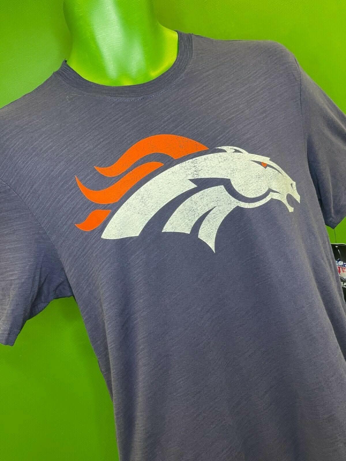 NFL Denver Broncos OTS 100% Cotton T-Shirt Men's Small NWT Soft!