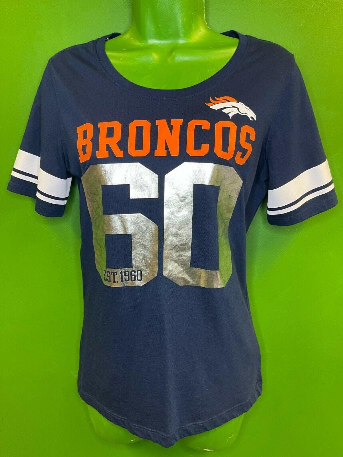 NFL Denver Broncos "Have More Fun" 60 T-Shirt Girls' Youth XL 16-18