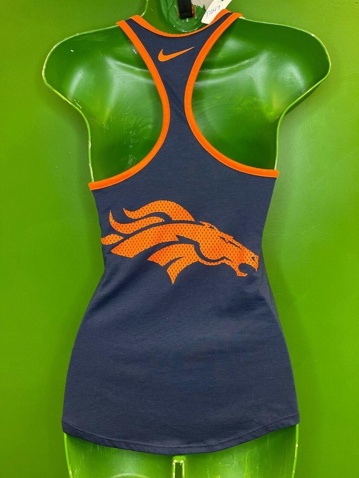 NFL Denver Broncos Racerback Tank Top Workout Women's X-Small