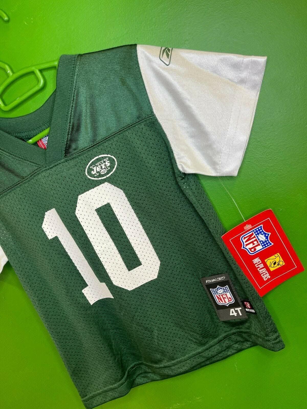 NFL New York Jets Chad Pennington #10 Reebok Jersey Youth X-S 4T NWT