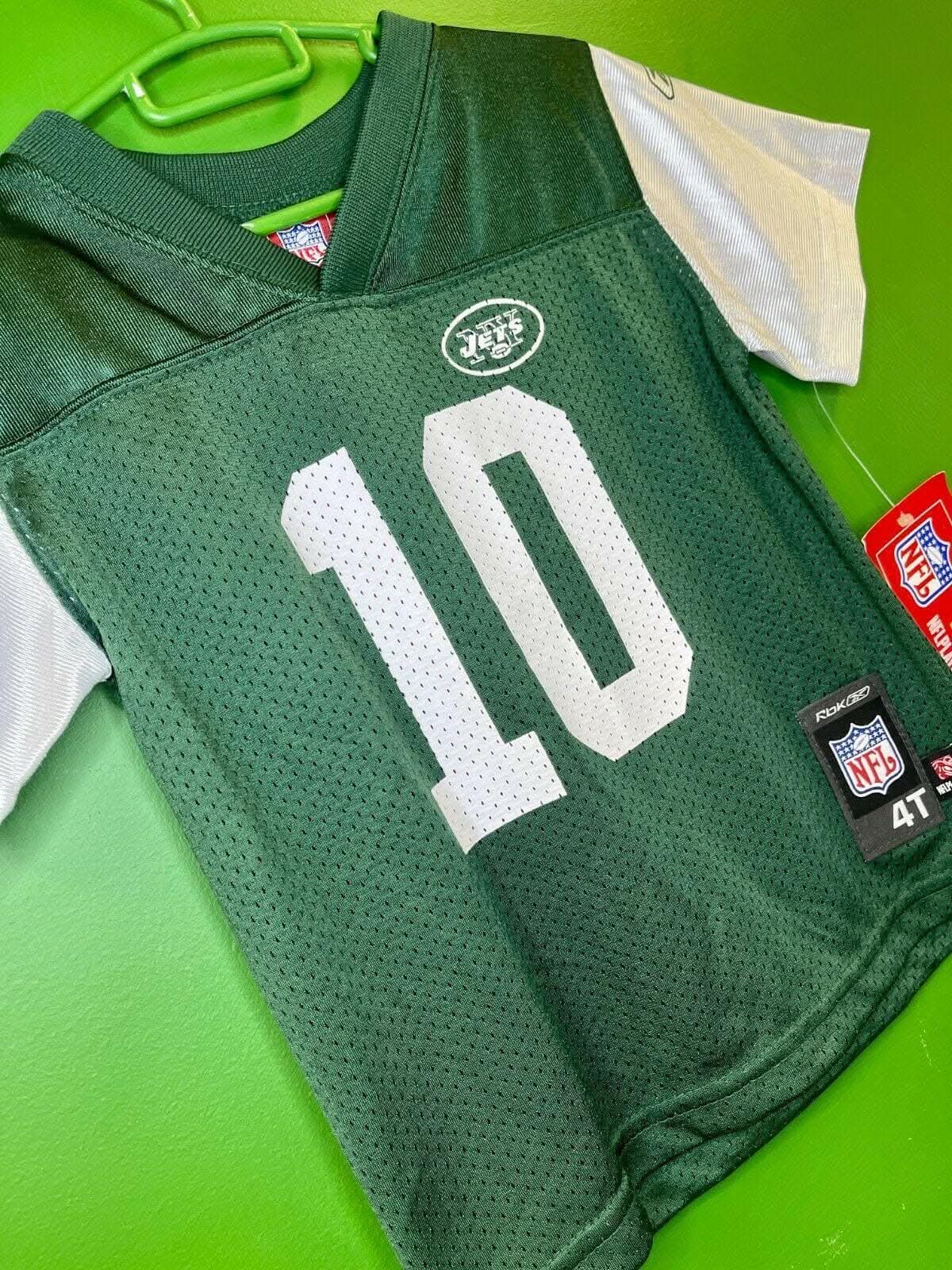 NFL New York Jets Chad Pennington #10 Reebok Jersey Youth X-S 4T NWT